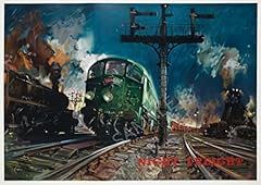 Vintage railway poster for sale  Delivered anywhere in UK