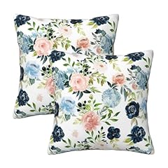 Blue floral throw for sale  Delivered anywhere in USA 