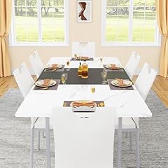 7pcs dining table for sale  Delivered anywhere in USA 