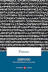 Simposio. testo greco usato  Spedito ovunque in Italia 