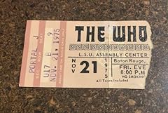 Concert ticket stub for sale  Delivered anywhere in USA 