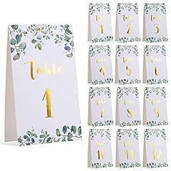 Wedding table numbers for sale  Delivered anywhere in UK