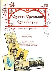 Costumi cartoline cartapesta. usato  Spedito ovunque in Italia 