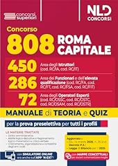 Concorso 808 posti usato  Spedito ovunque in Italia 
