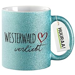 Huuraa glitzertasse westerwald gebraucht kaufen  Wird an jeden Ort in Deutschland