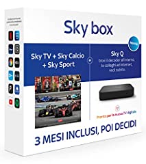 Sky box con usato  Spedito ovunque in Italia 