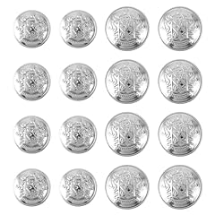 Pcs silver buttons for sale  Delivered anywhere in UK