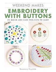 Embroidery buttons quick for sale  Delivered anywhere in UK