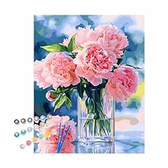Paint numbers peonies for sale  Delivered anywhere in USA 