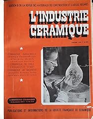 Industrie céramique edition d'occasion  Livré partout en France