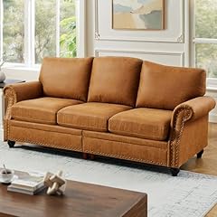 Faux leather couches for sale  Delivered anywhere in USA 
