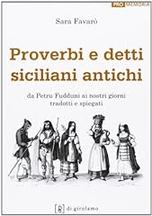 Proverbi detti siciliani usato  Spedito ovunque in Italia 