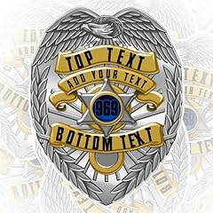 Personalized police badge for sale  Delivered anywhere in USA 