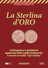 Sterlina oro. 2025 usato  Spedito ovunque in Italia 