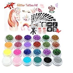 Glitter tattoos kit for sale  Delivered anywhere in UK