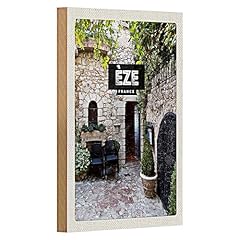 Vintage holzschild éze gebraucht kaufen  Wird an jeden Ort in Deutschland