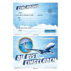 Geburtstagskarten flugzeug zum gebraucht kaufen  Wird an jeden Ort in Deutschland