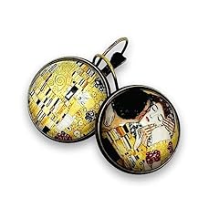 Klimt earrings fancy for sale  Delivered anywhere in USA 