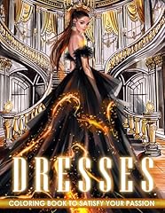 Dresses coloring book for sale  Delivered anywhere in USA 