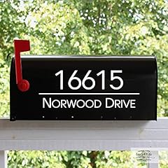Personalized mailbox numbers for sale  Delivered anywhere in USA 