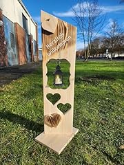 Holzaufsteller holz deko gebraucht kaufen  Wird an jeden Ort in Deutschland