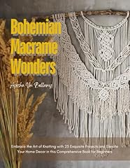 Bohemian macrame wonders for sale  Delivered anywhere in USA 