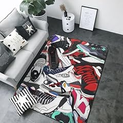 Sneakers area rug for sale  Delivered anywhere in USA 