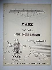 Case N Series Spike Tooth Harrow Parts Catalog Book for sale  Delivered anywhere in USA 