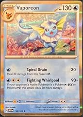 Pokomon 151 vaporeon for sale  Delivered anywhere in USA 