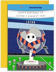 Luton town football for sale  Delivered anywhere in UK