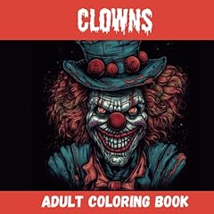 Clowns adult coloring for sale  Delivered anywhere in USA 