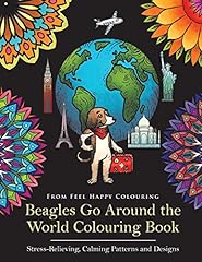 Beagles around colouring for sale  Delivered anywhere in USA 