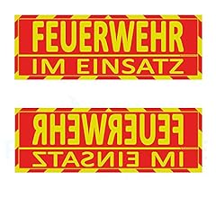 Feuerwehr einsatz wendeschild gebraucht kaufen  Wird an jeden Ort in Deutschland