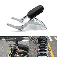 Motorcycle Backrest Sissy Bar+ Luggage Rack Pad Compatible for sale  Delivered anywhere in Canada