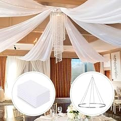 Ceiling drapes hanging for sale  Delivered anywhere in UK