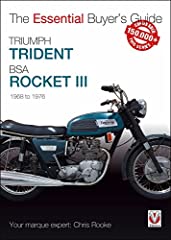 Triumph Trident & BSA Rocket III: 1968 to 1976 for sale  Delivered anywhere in Canada