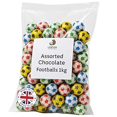 Chocolate footballs 1kg for sale  Delivered anywhere in UK