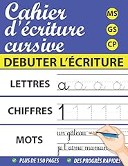 Cahier écriture cursive d'occasion  Livré partout en France