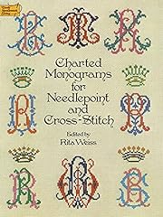 Charted monograms needlepoint for sale  Delivered anywhere in USA 