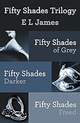 Fifty shades trilogy for sale  Delivered anywhere in USA 