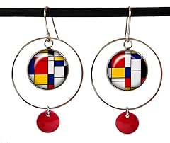 Boucles oreilles cubisme d'occasion  Livré partout en France