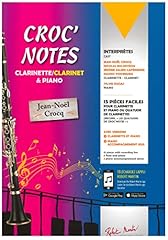 Croc notes clarinette d'occasion  Livré partout en France