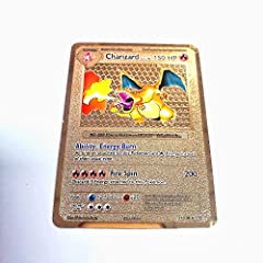 Gold Charizard 1st Edition Metal Card - Collector's for sale  Delivered anywhere in USA 