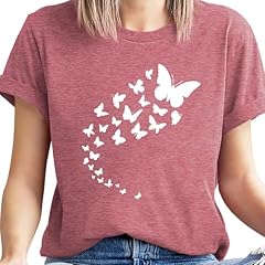 Butterfly shirts women for sale  Delivered anywhere in USA 