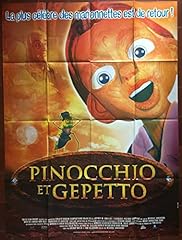 Affiche pinocchio gepetto d'occasion  Livré partout en France