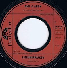 Vinyl single zigeunerwagen gebraucht kaufen  Wird an jeden Ort in Deutschland