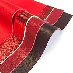 Red leather skin for sale  Delivered anywhere in USA 