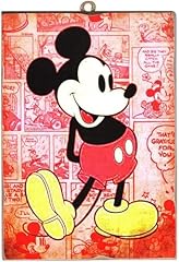 Disney topolino quadro usato  Spedito ovunque in Italia 