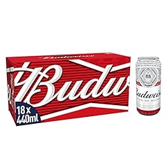 Budweiser beer 440 for sale  Delivered anywhere in UK