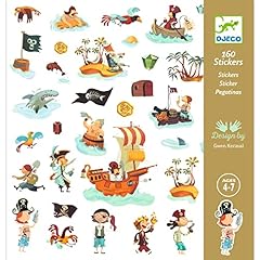 Djeco 160 stickers d'occasion  Livré partout en France